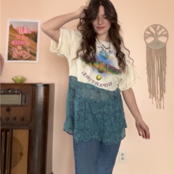 Urban Outfitters Tops - Upcycled Journey Shirt